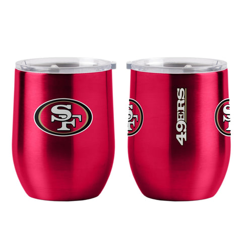 ~San Francisco 49ers Travel Tumbler 16oz Ultra Curved Beverage~ backorder