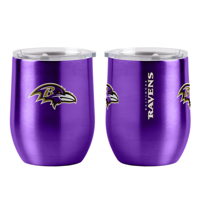 Baltimore Ravens Travel Tumbler 16oz Ultra Curved Beverage