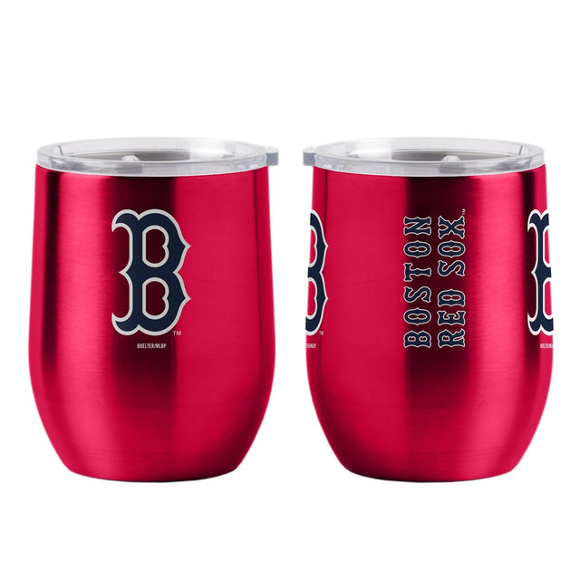 Vaso de viaje Boston Red Sox de 16 oz ultra curvo para bebidas