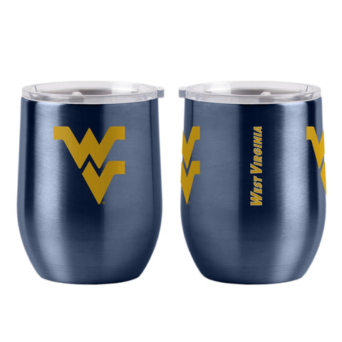~West Virginia Mountaineers Travel Tumbler 16oz Ultra Curved Beverage Special Order~ backorder