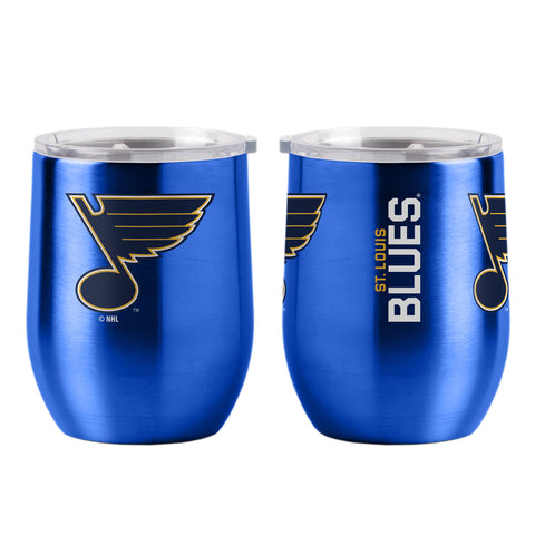 St. Louis Blues Travel Tumbler 16oz Ultra Curved Beverage - Special Order