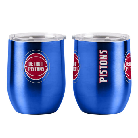 ~Detroit Pistons Travel Tumbler 16oz Ultra Curved Beverage Special Order~ backorder