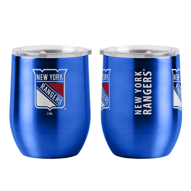 New York Rangers Travel Tumbler 16oz Ultra Curved Beverage