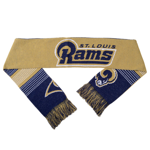 ~St. Louis Rams Split Logo Reverse Scarf~ backorder