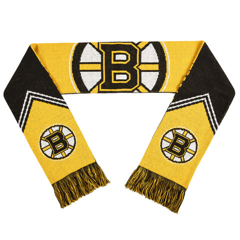 Boston Bruins Scarf - Reversible Stripe - 2016