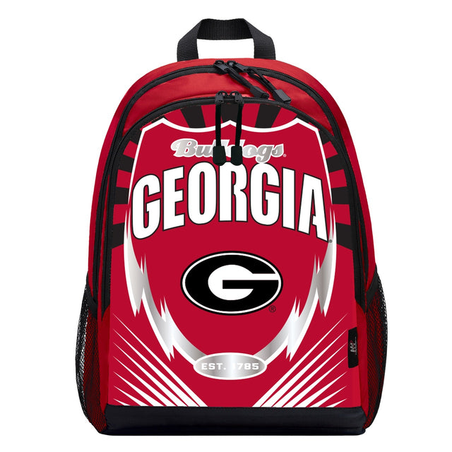 Georgia Bulldogs Backpack Lightning Style