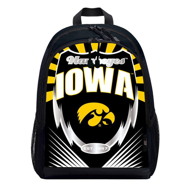 Iowa Hawkeyes Backpack Lightning Style