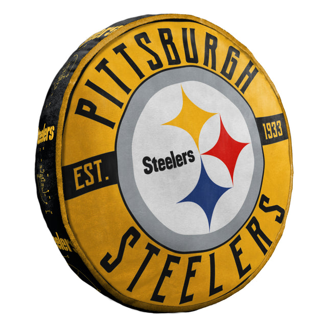 Almohada estilo nube para llevar de los Pittsburgh Steelers