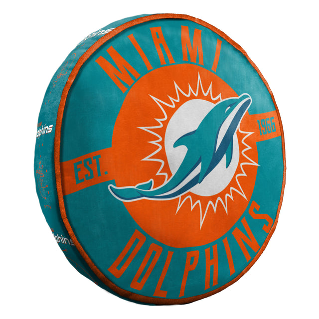 Almohada estilo nube para llevar de los Miami Dolphins