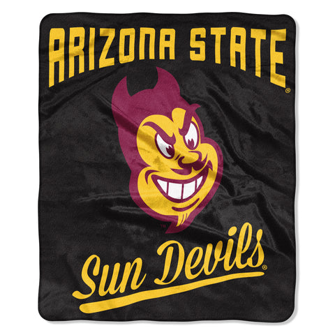~Arizona State Sun Devils Blanket 50x60 Raschel Alumni Design - Special Order~ backorder