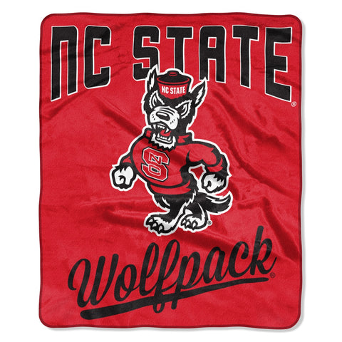 North Carolina State Wolfpack Blanket 50x60 Raschel Alumni Design