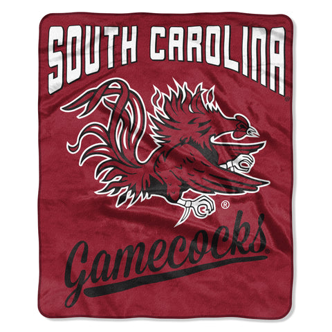 South Carolina Gamecocks Blanket 50x60 Raschel Alumni Design