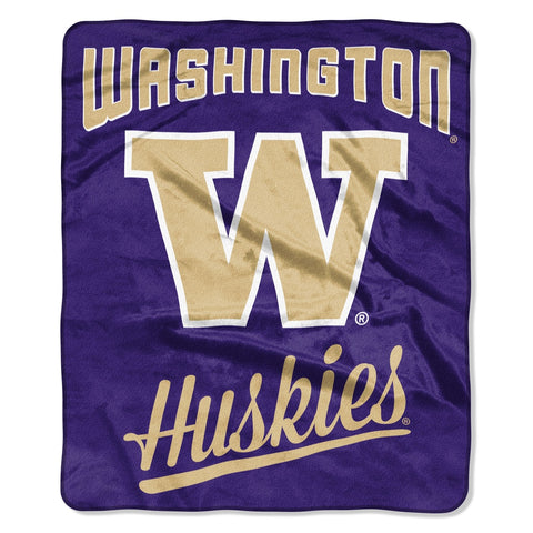 ~Washington Huskies Blanket 50x60 Raschel Alumni Design - Special Order~ backorder