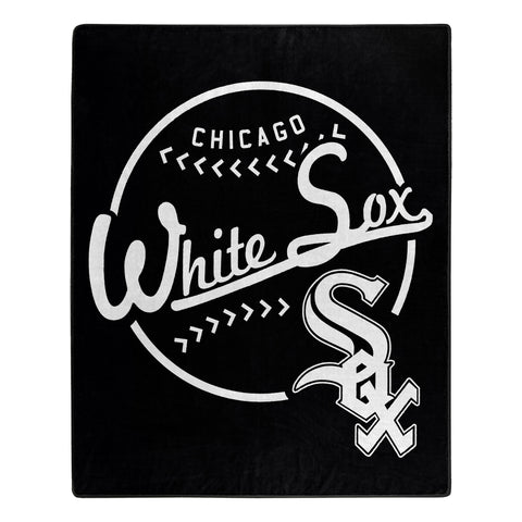 ~Chicago White Sox Blanket 50x60 Raschel Moonshot Design~ backorder
