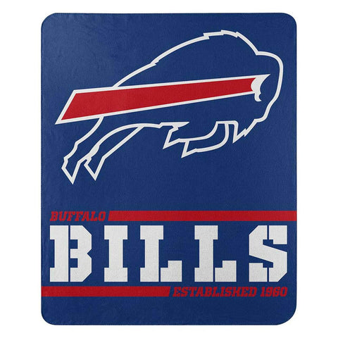 ~Buffalo Bills Blanket 50x60 Fleece Split Wide Design~ backorder