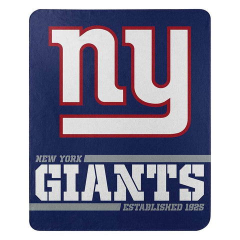 ~New York Giants Blanket 50x60 Fleece Split Wide Design~ backorder
