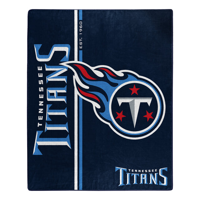 Manta Tennessee Titans 50x60 Raschel Restructure Design