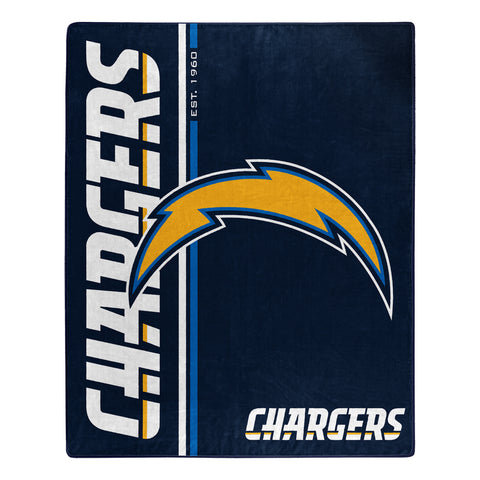 ~Los Angeles Chargers Blanket 50x60 Raschel Restructure Design~ backorder