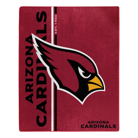 ~Arizona Cardinals Blanket 50x60 Raschel Restructure Design~ backorder