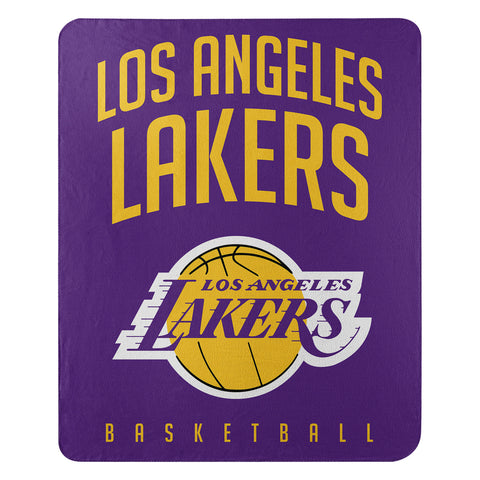 ~Los Angeles Lakers Blanket 50x60 Fleece Lay Up Design~ backorder