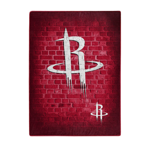~Houston Rockets Blanket 60x80 Raschel Street Design~ backorder