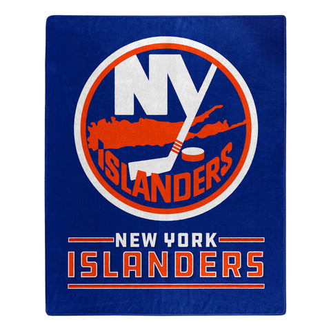 ~New York Islanders Blanket 50x60 Raschel Interference Design~ backorder