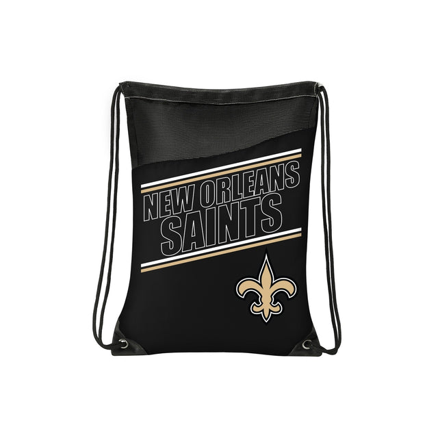 Mochila de los New Orleans Saints estilo inclinado