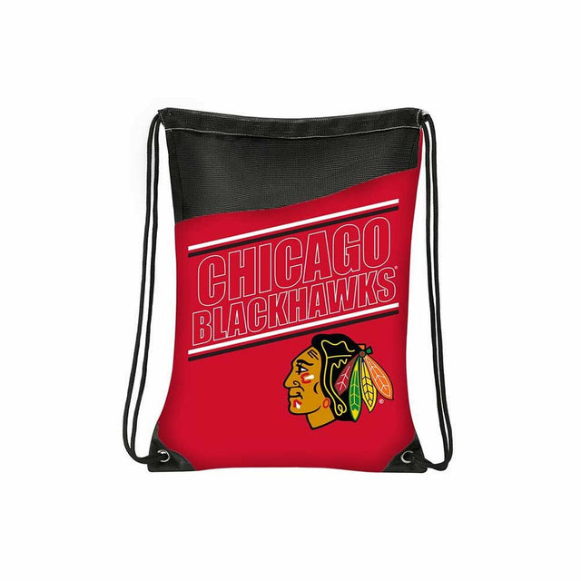 Mochila de estilo inclinado de los Chicago Blackhawks