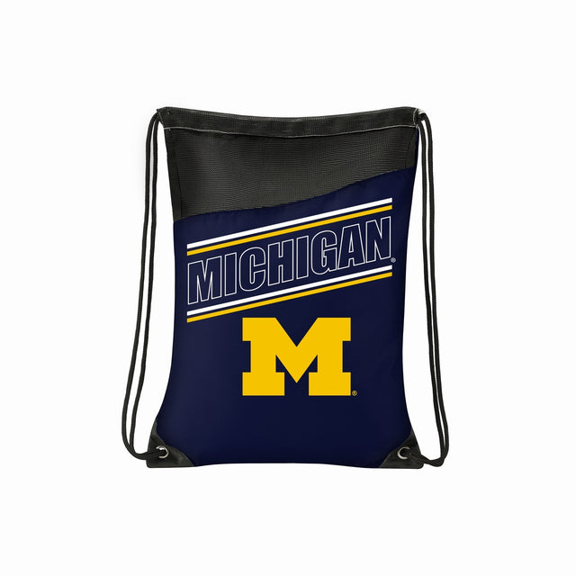 Mochila de estilo inclinado de los Wolverines de Michigan