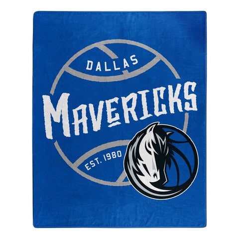 ~Dallas Mavericks Blanket 50x60 Raschel Blacktop Design - Special Order~ backorder