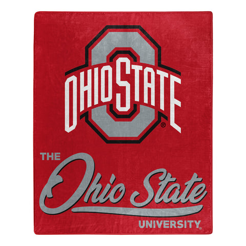 Ohio State Buckeyes Blanket 50x60 Raschel Signature Design