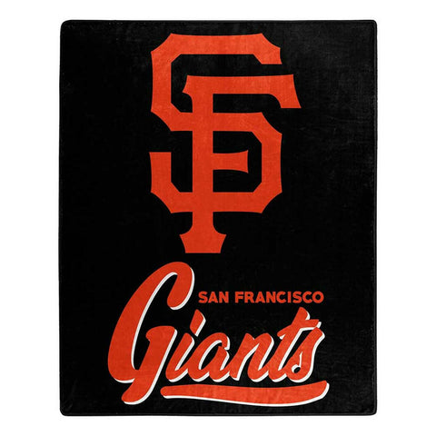 San Francisco Giants Blanket 50x60 Raschel Signature Design