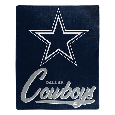 Dallas Cowboys Blanket 50x60 Raschel Signature Design