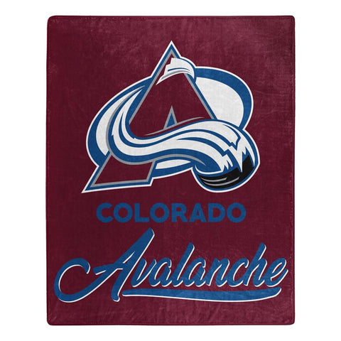~Colorado Avalanche Blanket 50x60 Raschel Signature Design~ backorder