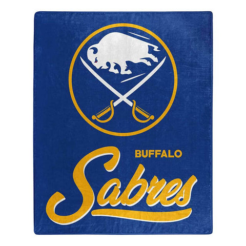 Buffalo Sabres Blanket 50x60 Raschel Signature Design