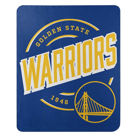Golden State Warriors Blanket 50x60 Fleece Campaign Design