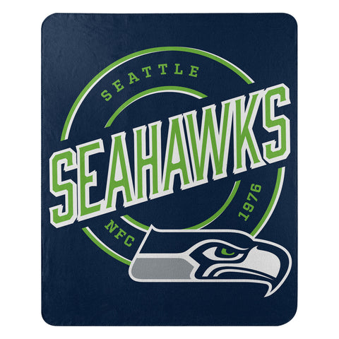 Seattle Seahawks Blanket 50x60 Fleece Campaign Design