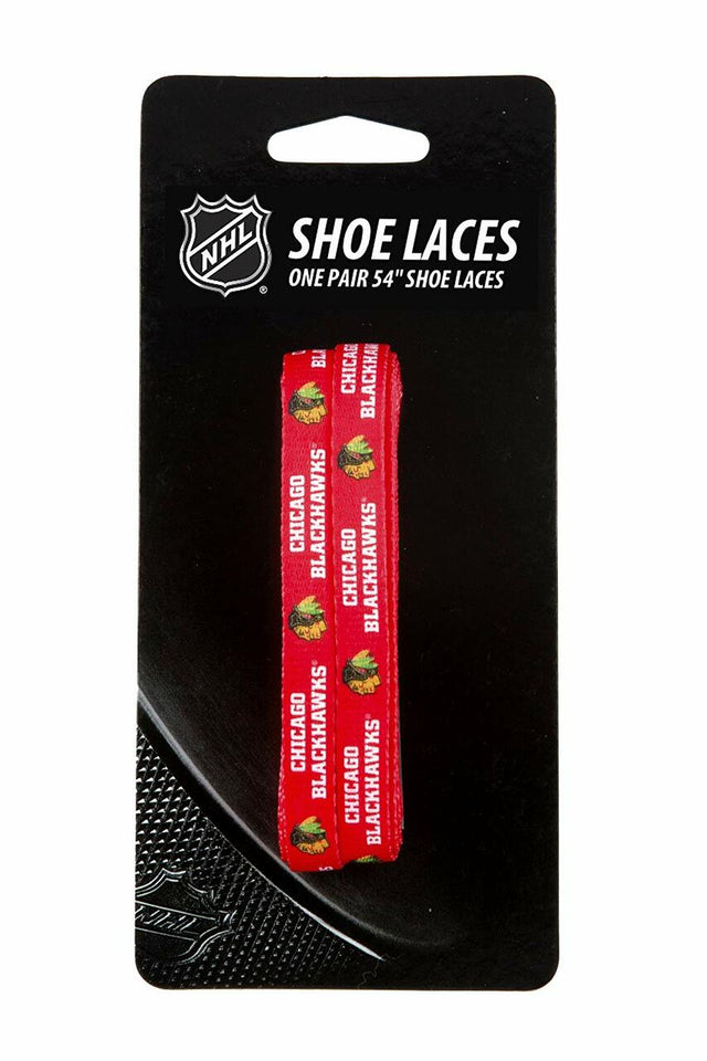 Cordones para zapatos de los Chicago Blackhawks de 54"