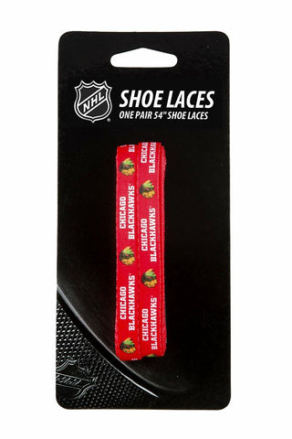 ~Chicago Blackhawks Shoe Laces 54"~ backorder