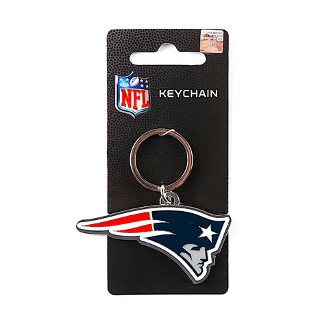 New England Patriots Keychain Team