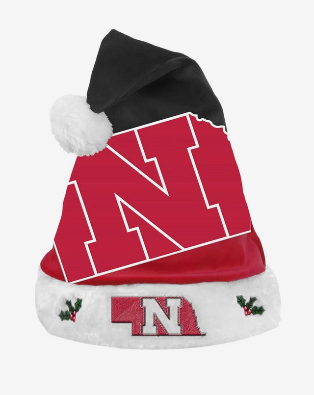 Nebraska Cornhuskers Santa Hat Basic Design 2018