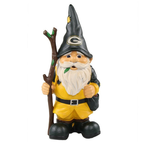 Green Bay Packers Gnome Holding Stick