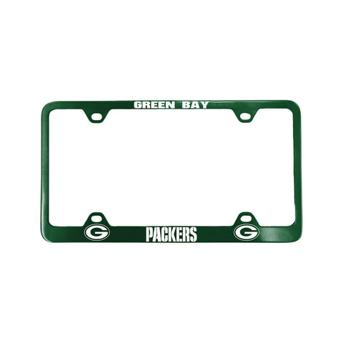 Green Bay Packers License Plate Frame Laser Cut Green