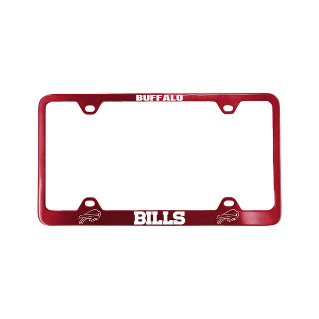 Buffalo Bills License Plate Frame Laser Cut Red