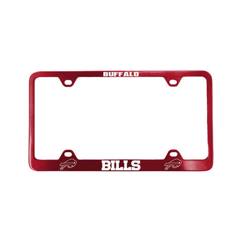 ~Buffalo Bills License Plate Frame Laser Cut Red~ backorder