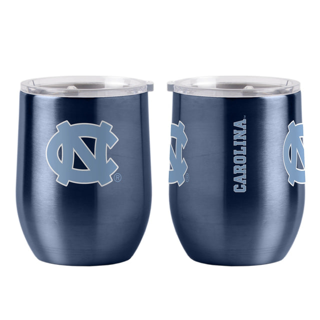 Vaso de viaje ultra curvo de 16 oz de North Carolina Tar Heels para bebidas