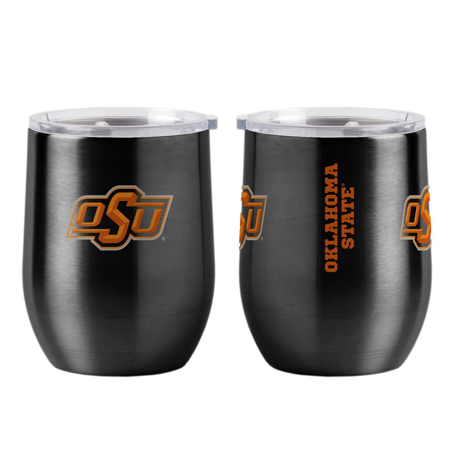 Vaso de viaje ultra curvo de 16 oz de Oklahoma State Cowboys