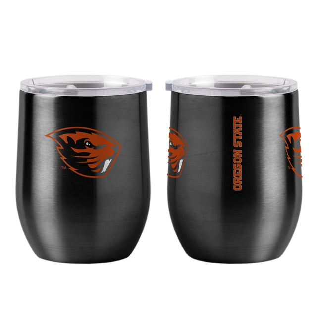 Vaso de viaje ultra curvo de 16 oz de Oregon State Beavers