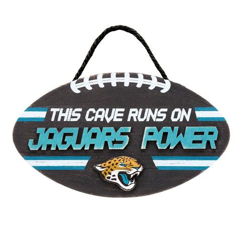 ~Jacksonville Jaguars Sign Wood Football Power Design~ backorder
