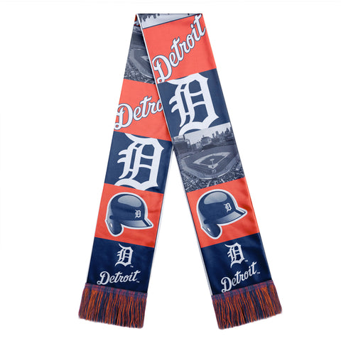 ~Detroit Tigers Scarf Printed Bar Design~ backorder